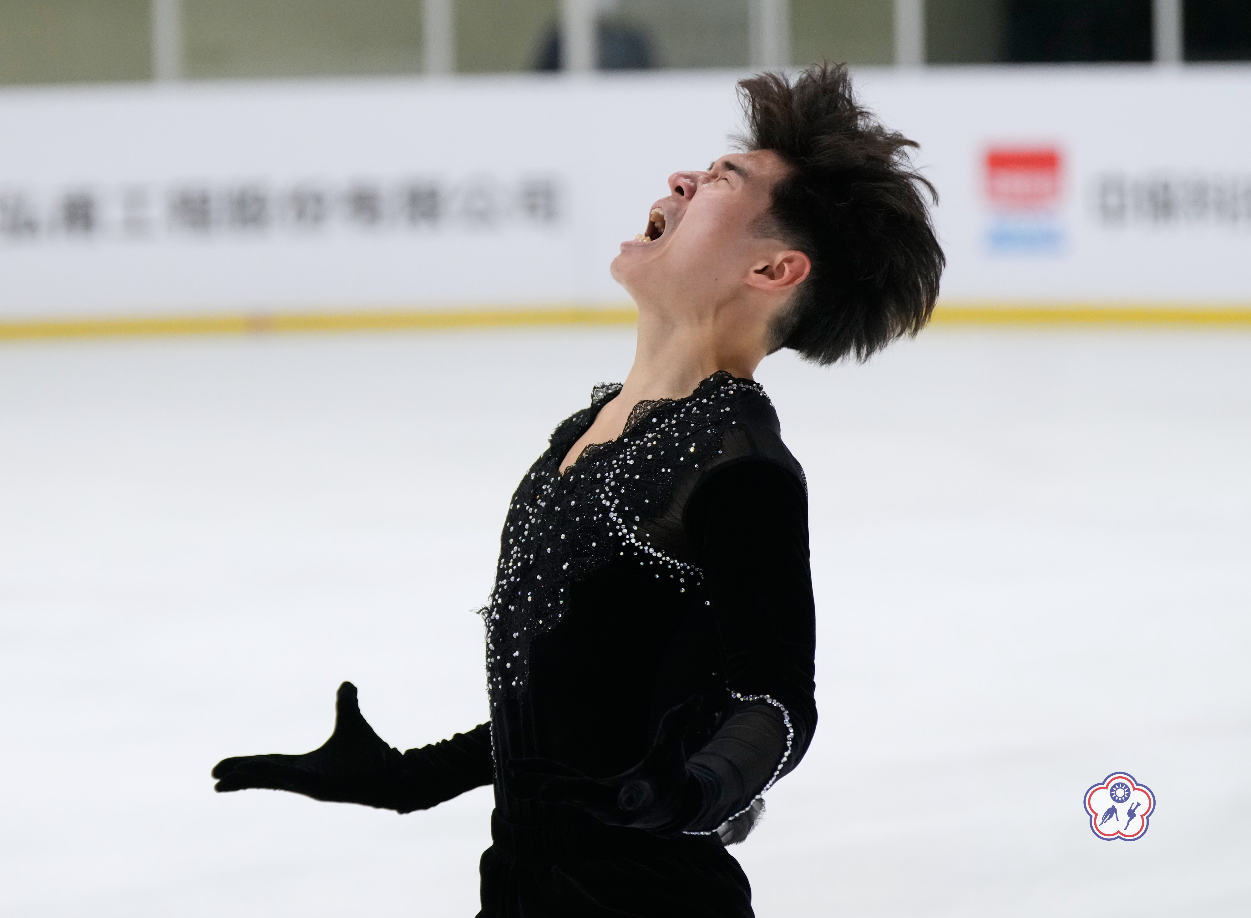 (圖)Chinese Taipei Figure Skating Championships junior men winner Li Yu-hsiang. (Photo provided by the Chinese Taipei Skating Union)